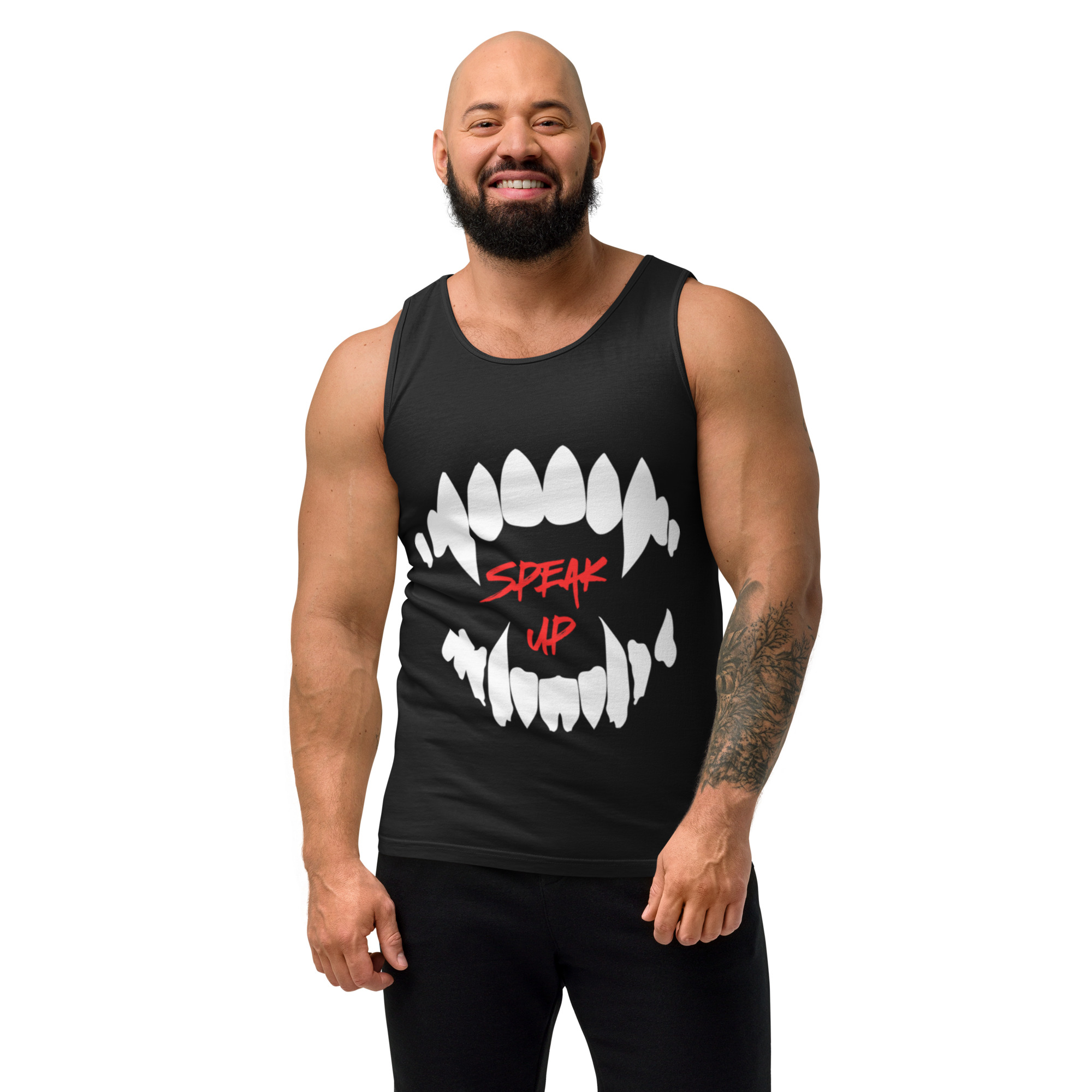 Speak Up Because They Can't Tank Top (Unisex) - Image 43