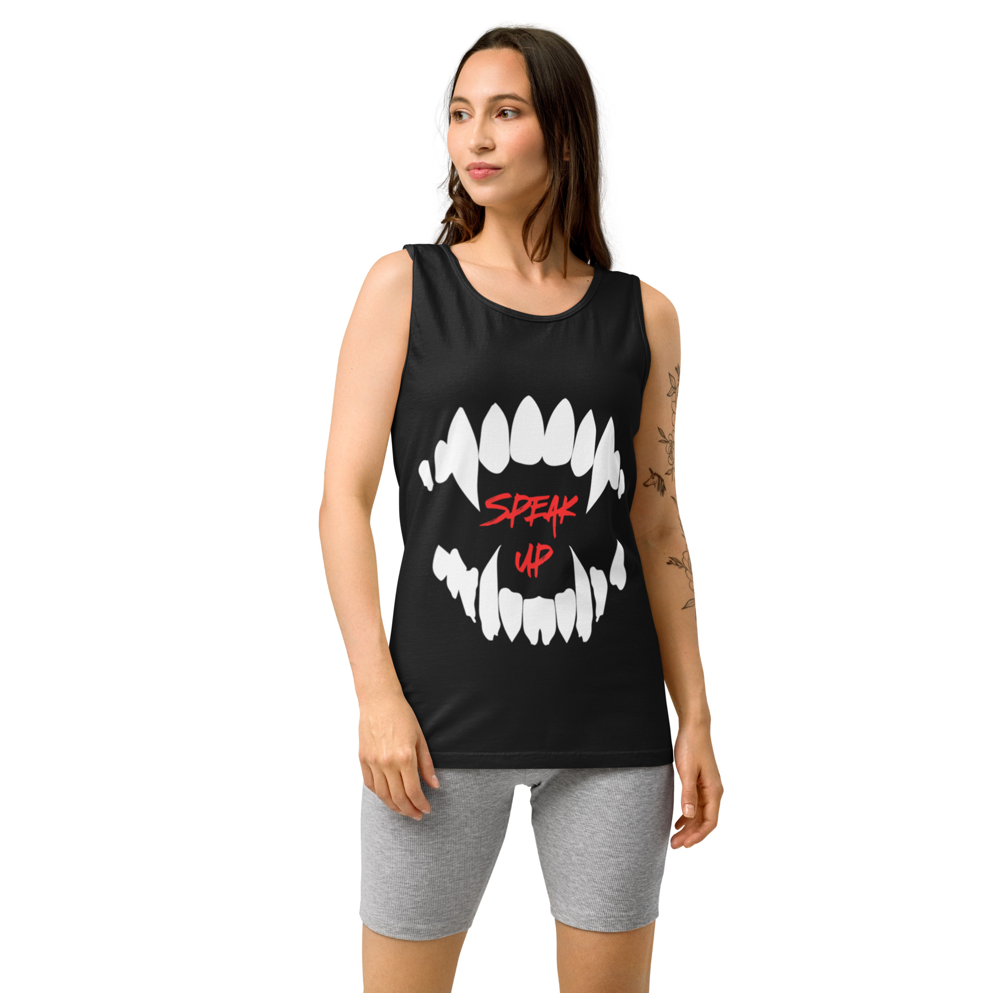 Speak Up Because They Can't Tank Top (Unisex) - Image 44