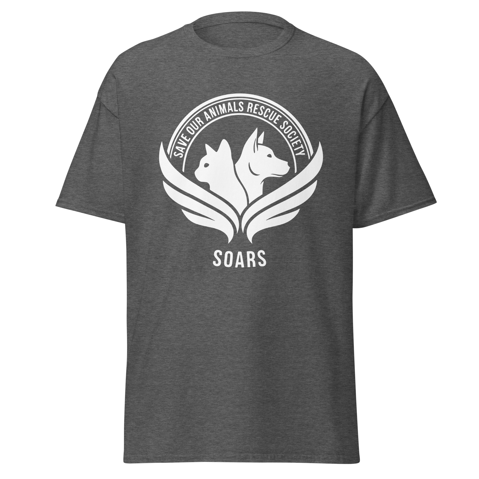SOARS White Logo T-Shirt (unisex) - Image 19