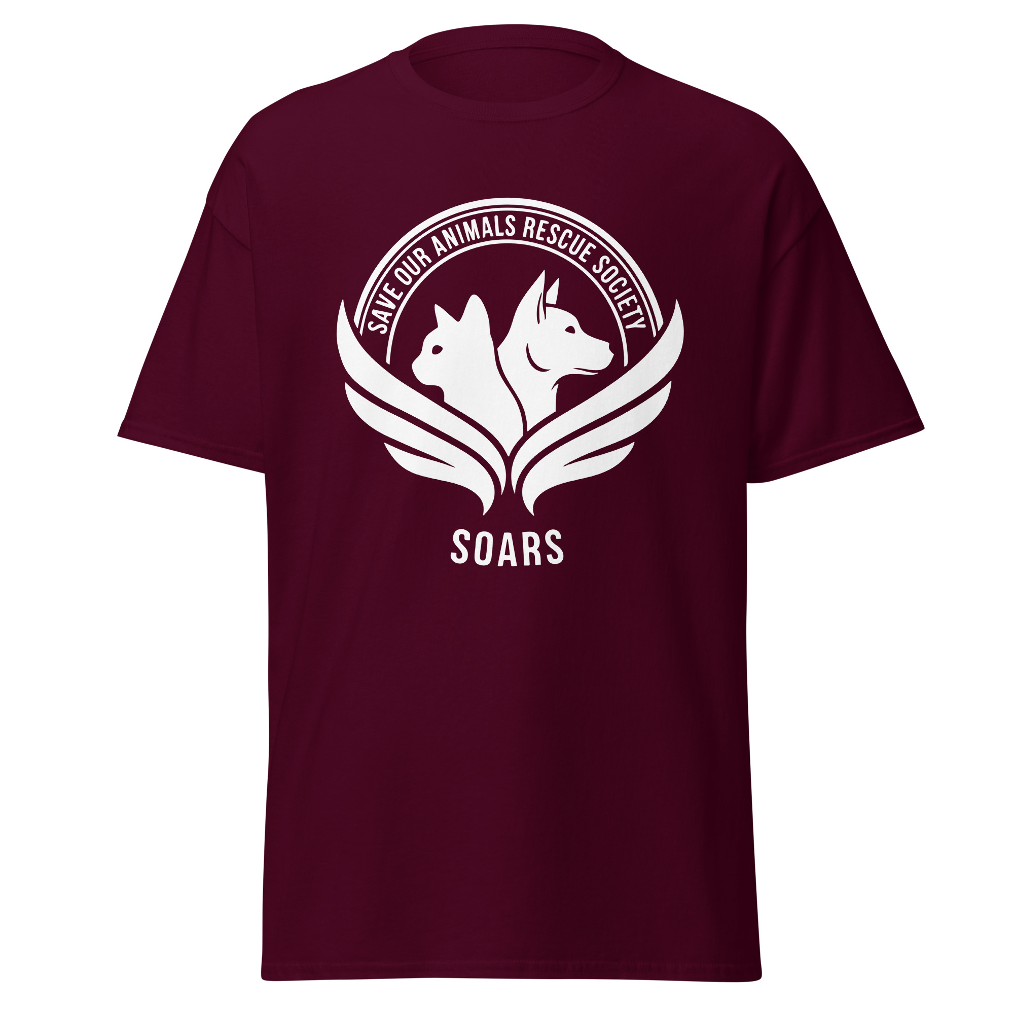 SOARS White Logo T-Shirt (unisex) - Image 16