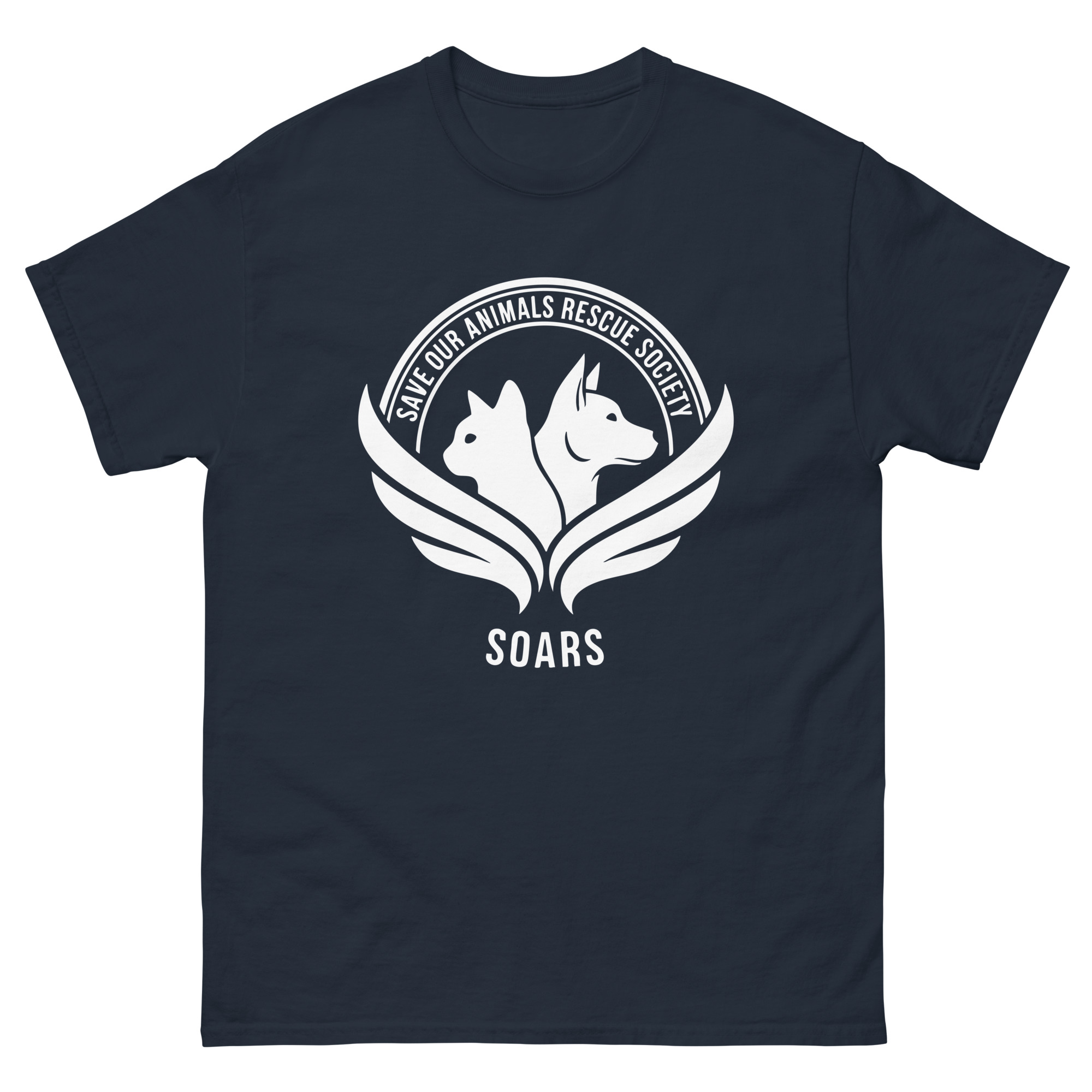 SOARS White Logo T-Shirt (unisex) - Image 23