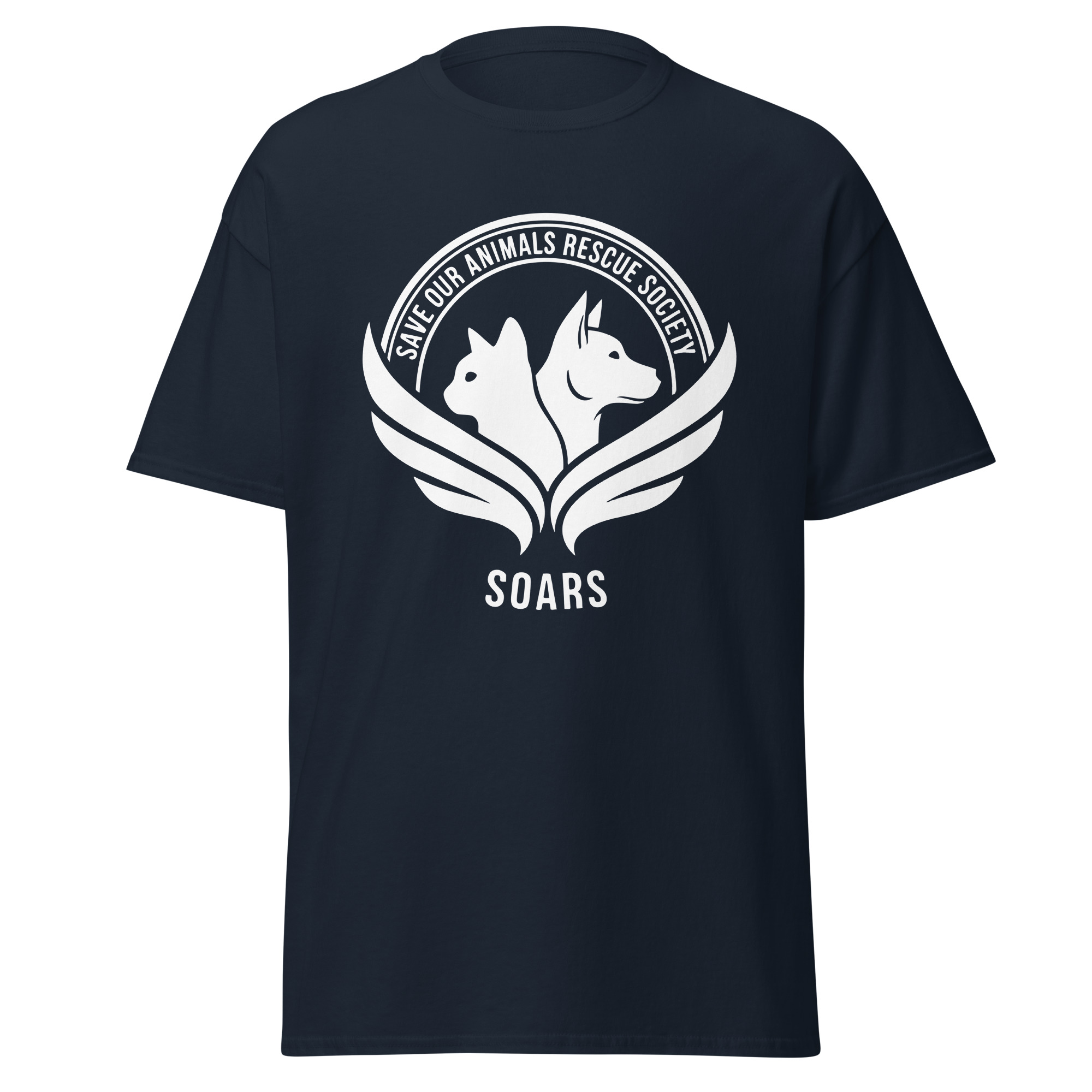 SOARS White Logo T-Shirt (unisex) - Image 18